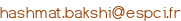 hashmat.bakshi (arobase) espci.fr