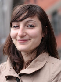 Clémence Vergne, doctorante - PhD student Crédits : ESPCI ParisTech