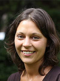 Séverine Trannoy, doctorante - Ph.D student Crédits : ESPCI ParisTech